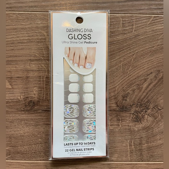 Dashing Diva Beachcombers Gloss Ultra Shine Gel Pedicure NWT - Picture 1 of 4